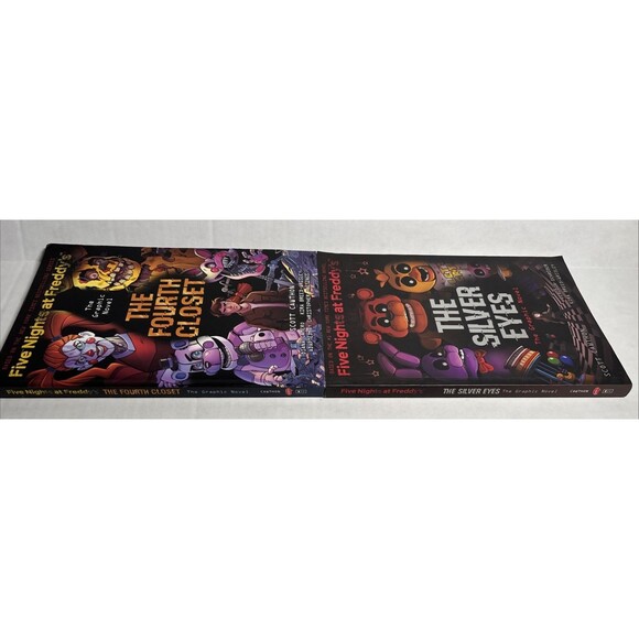 Five Nights at Freddy's Lot Of 2 Books The Fourth Closet And The Silver Eyes. - Picture 3 of 10